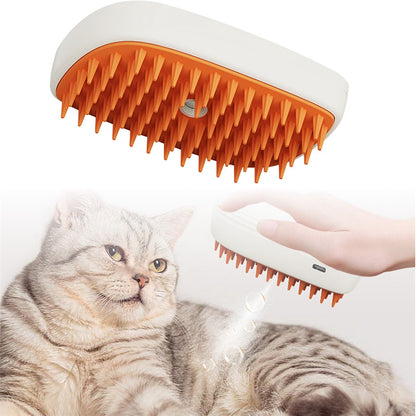 Steam Pet Grooming Brush