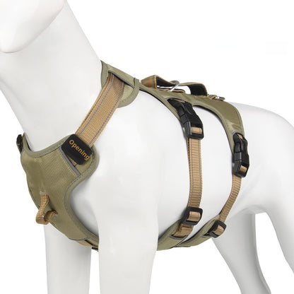 Harness For Large Dogs Durable Bite-Resistant Chest And Back Harness For Dogs