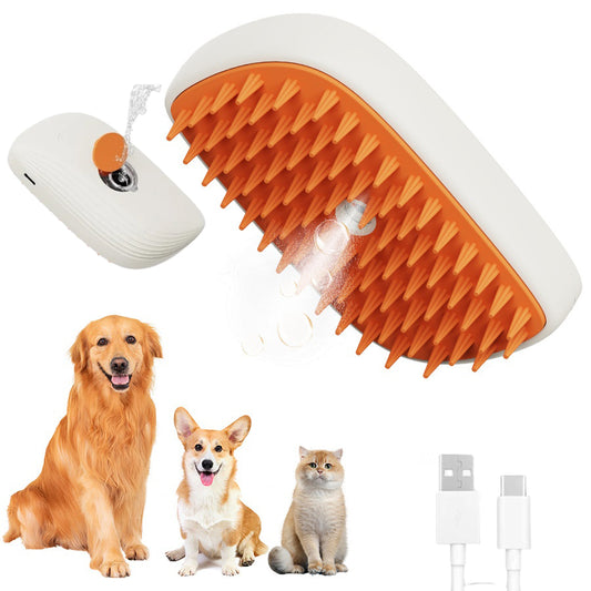 Steam Pet Grooming Brush
