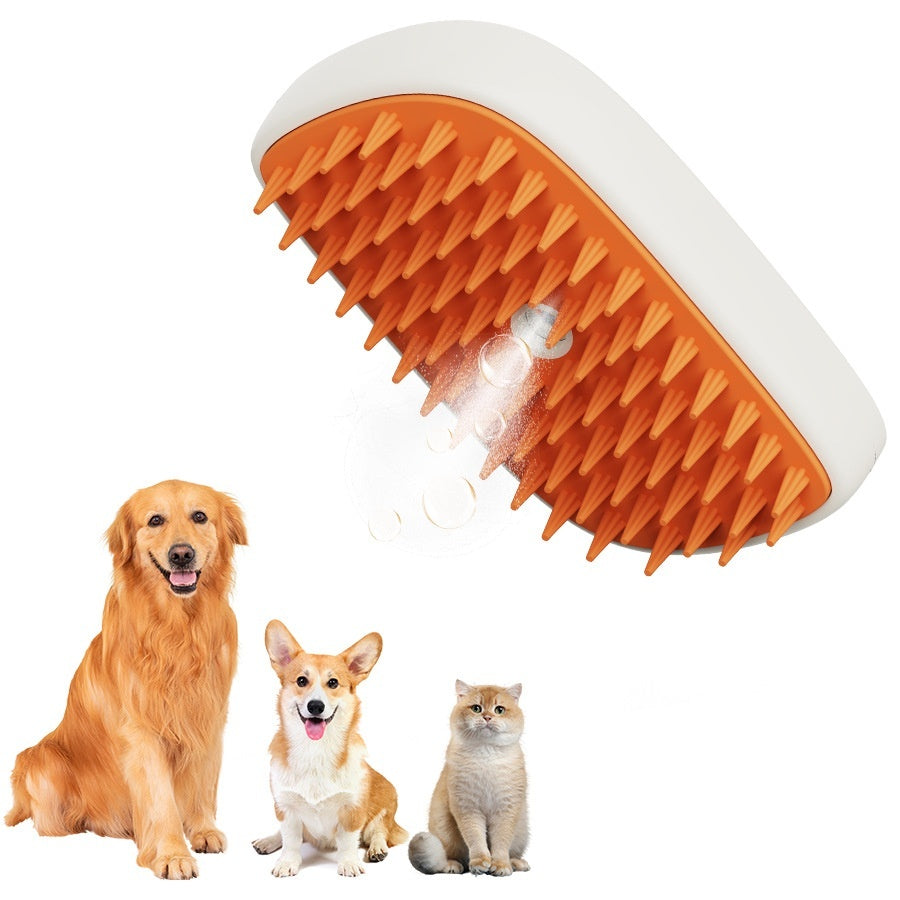 Steam Pet Grooming Brush