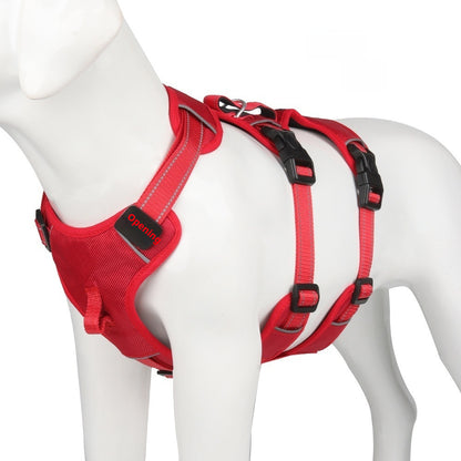 Harness For Large Dogs Durable Bite-Resistant Chest And Back Harness For Dogs