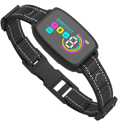 Smart Automatic Anti-Bark Dog Collar | Rechargeable Waterproof Bark Stopper with Digital Display