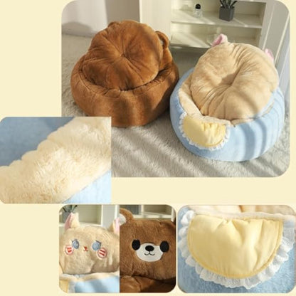 Cute Cat Bed For Indoor Cute Cat Dog Bed Tent With Removable Washable Cushioned